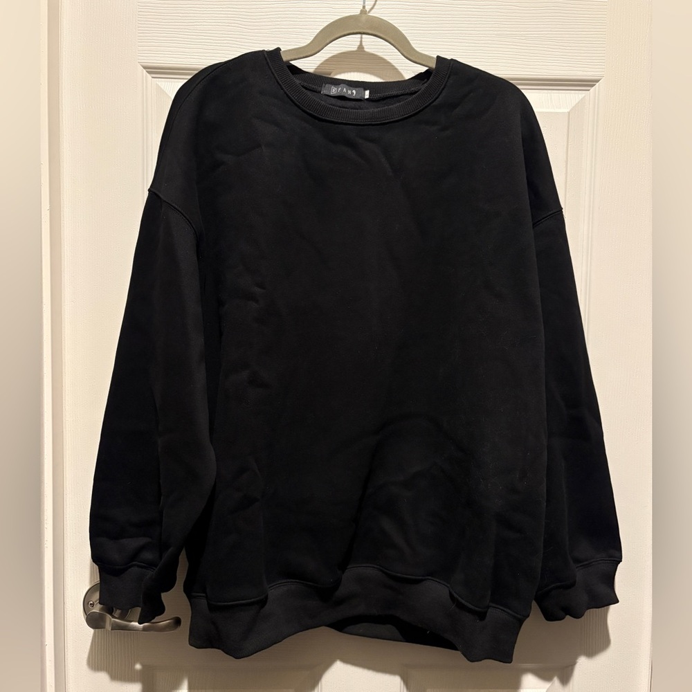 Basic Black Women's Crew Neck Sweater